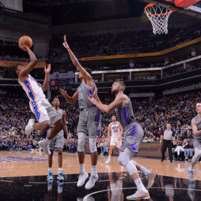 Sixers y Kings, regular esfuerzos. Foto: gettyimages