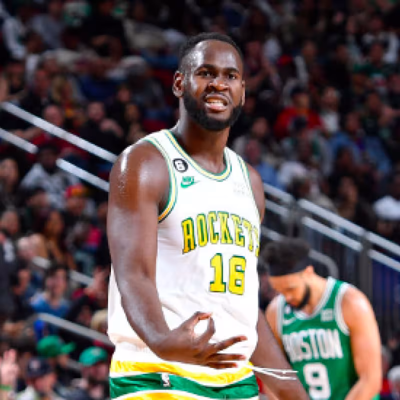 Usman Garuba, jugador de Houston Rockets. 