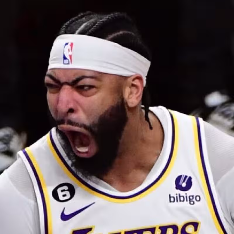 Anthony Davis, jugador de Los Angeles Lakers.