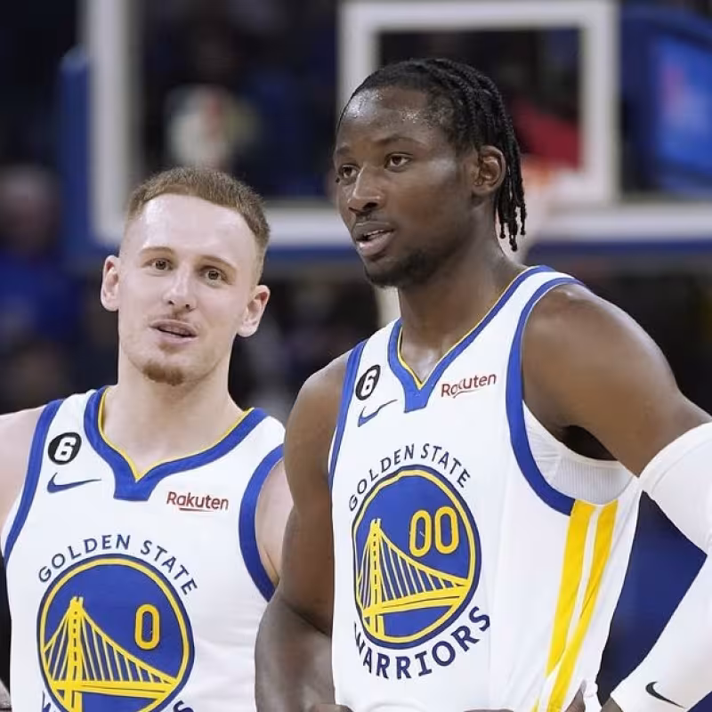 Donte DiVincenzo, jugador de Golden State Warriors.