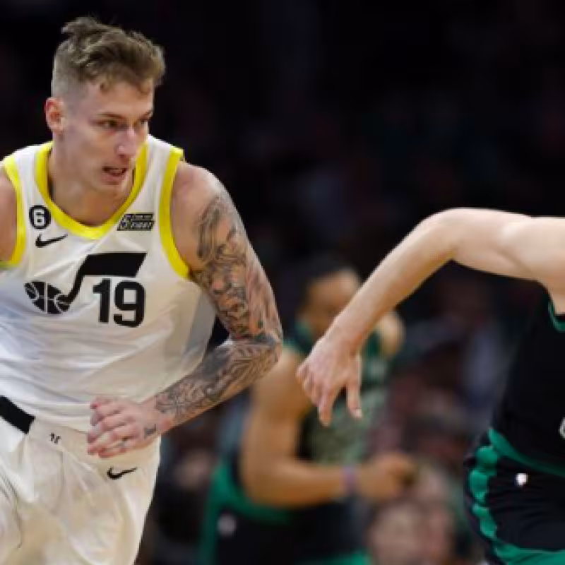 Luka Samanic, nuevo fichaje de Utah Jazz.