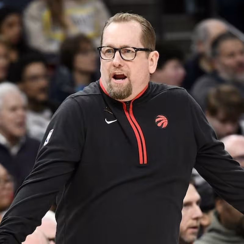 Nick Nurse, ex entrenador de Toronto Raptors.