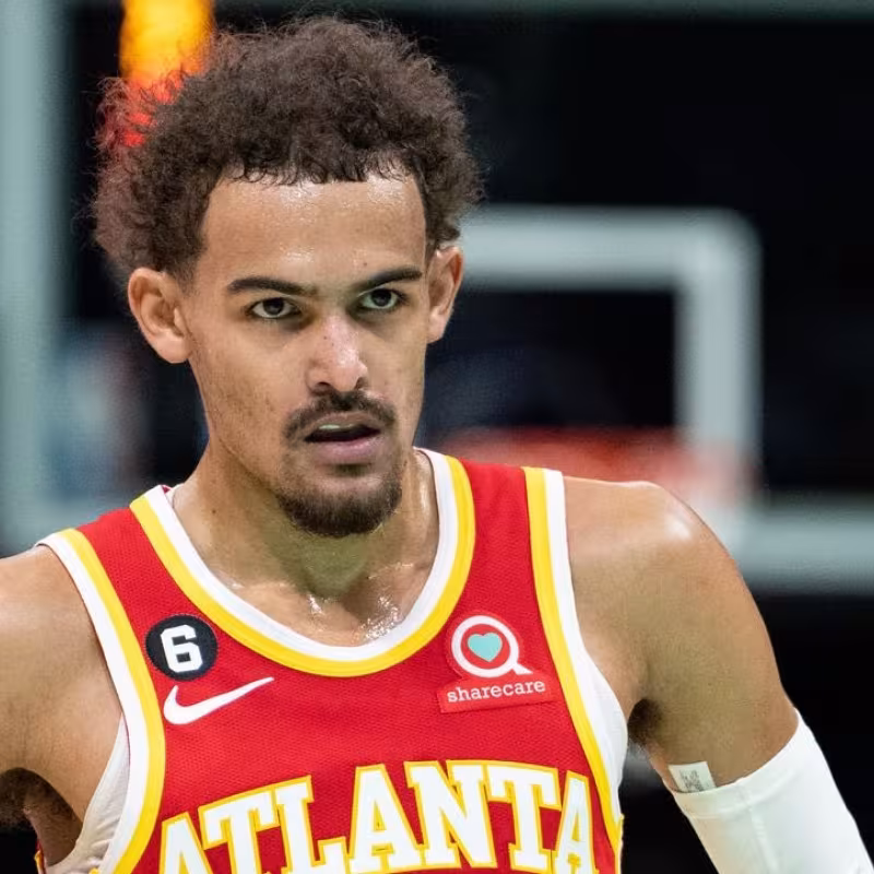 Trae Young, estrella de Atlanta Hawks.