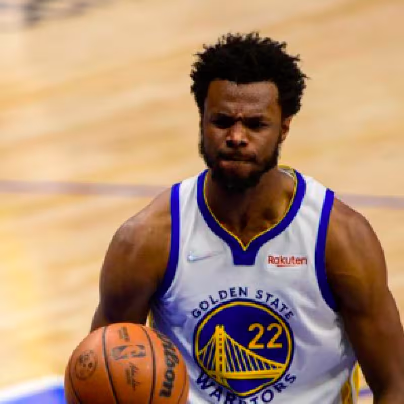 Andrew Wiggins, jugador de Golden State Warriors.