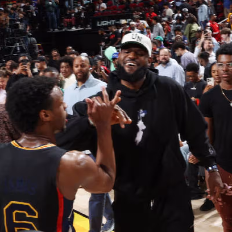 Bronny James, Nike Hoop Sumit. Foto: gettyimages