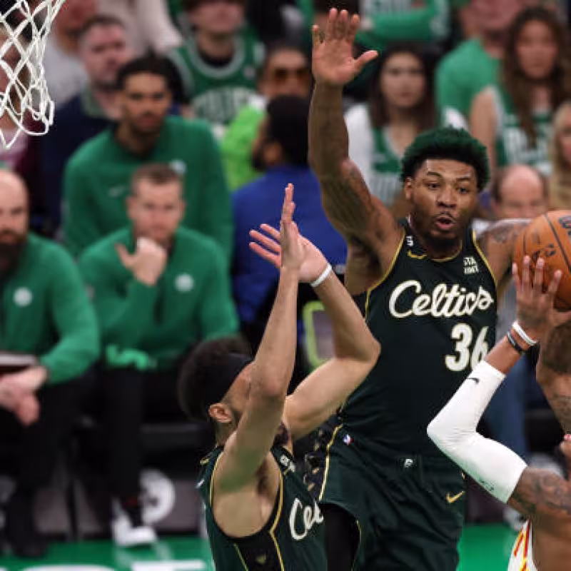Defensa de Boston Celtics. Foto: gettyimages