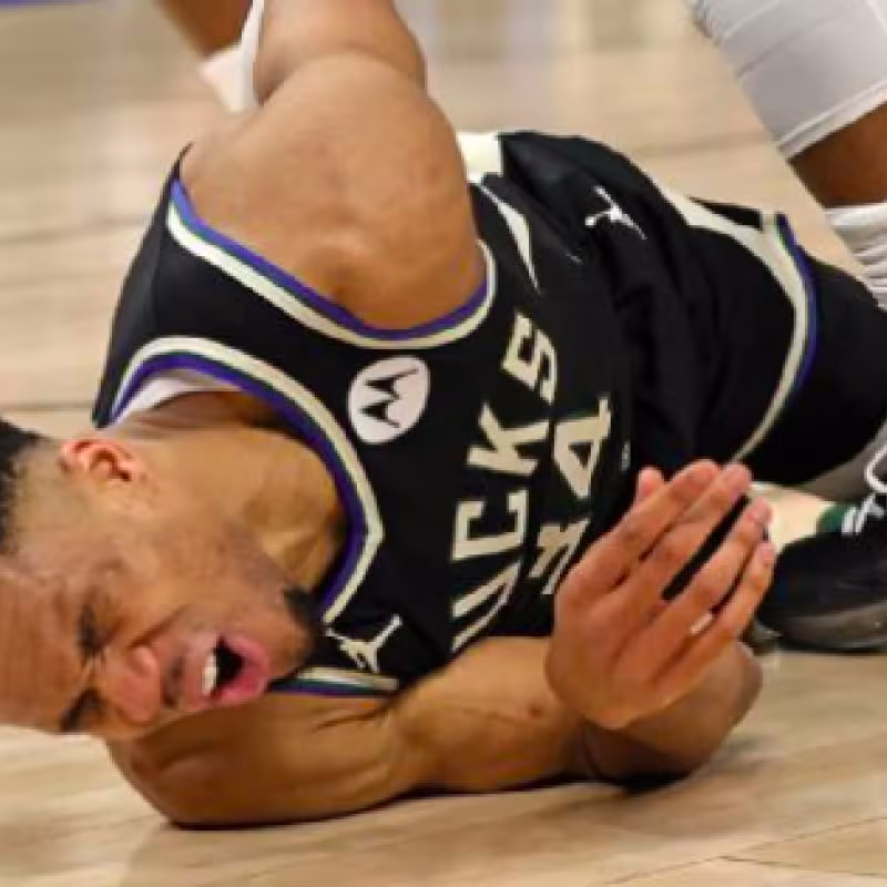 Giannis Antetokounmpo, estrella de Milwaukee Bucks. 