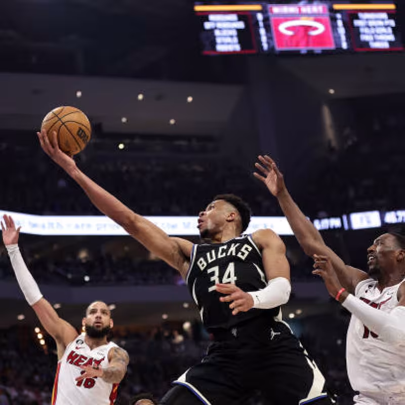 Giannis Antetokounmpo, dependencia de Milwaukee Bucks. Foto: gettyimages