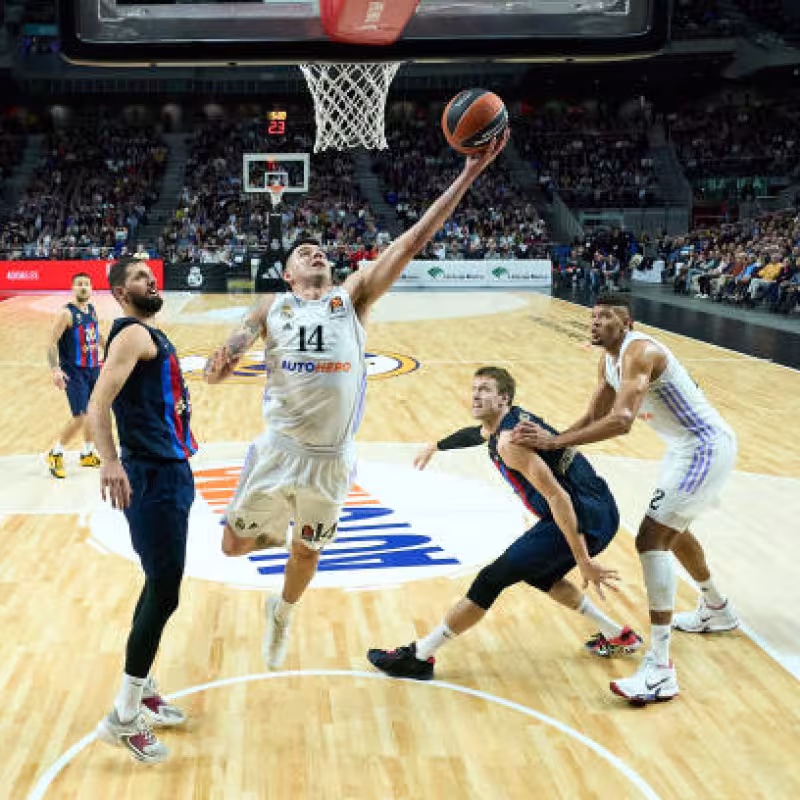 Horario y dónde ver FC Barcelona vs Real Madrid, Liga Endesa 2023. Foto: gettyimages