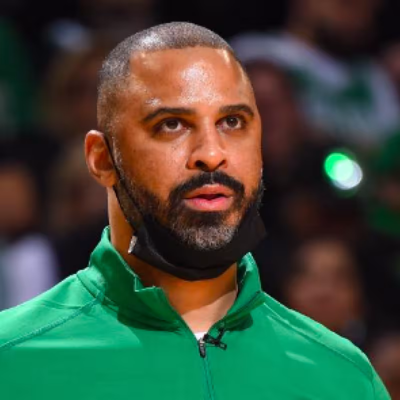 Ime Udoka, nuevo entrenador de Houston Rockets. 