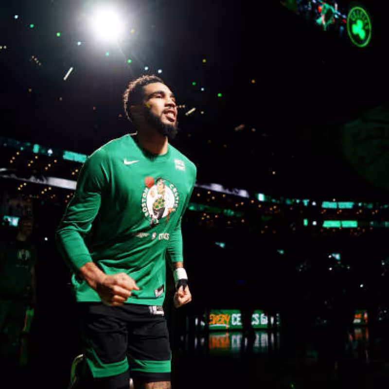 Jayson Tatum, favoritos al anillo. Foto: gettyimages