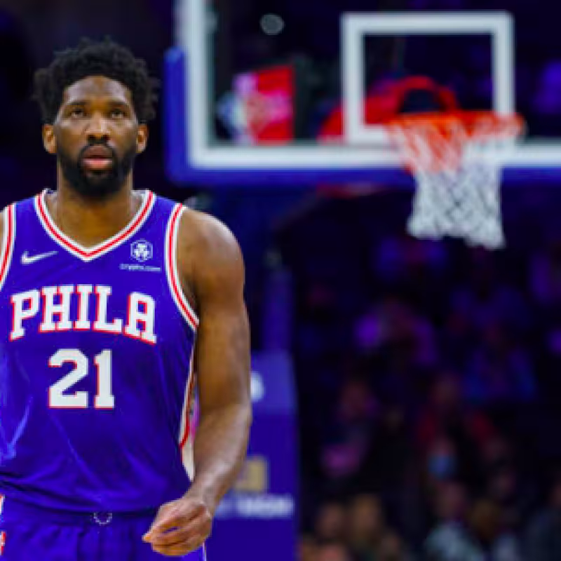 Joel Embiid, estrella de Philadelphia 76ers.