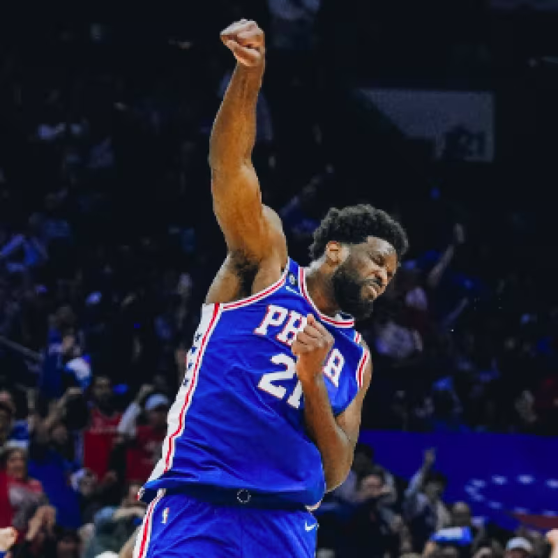 Joel Embiid, estrella de Philadelphia 76ers.