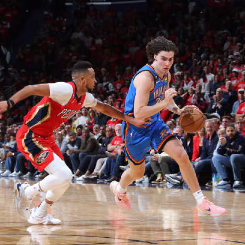 Josh Giddey, jugador infravalorado NBA. Foto: gettyimages