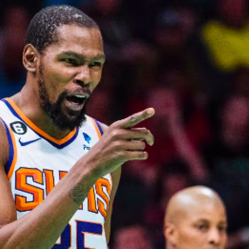 Kevin Durant, estrella de Phoenix Suns.