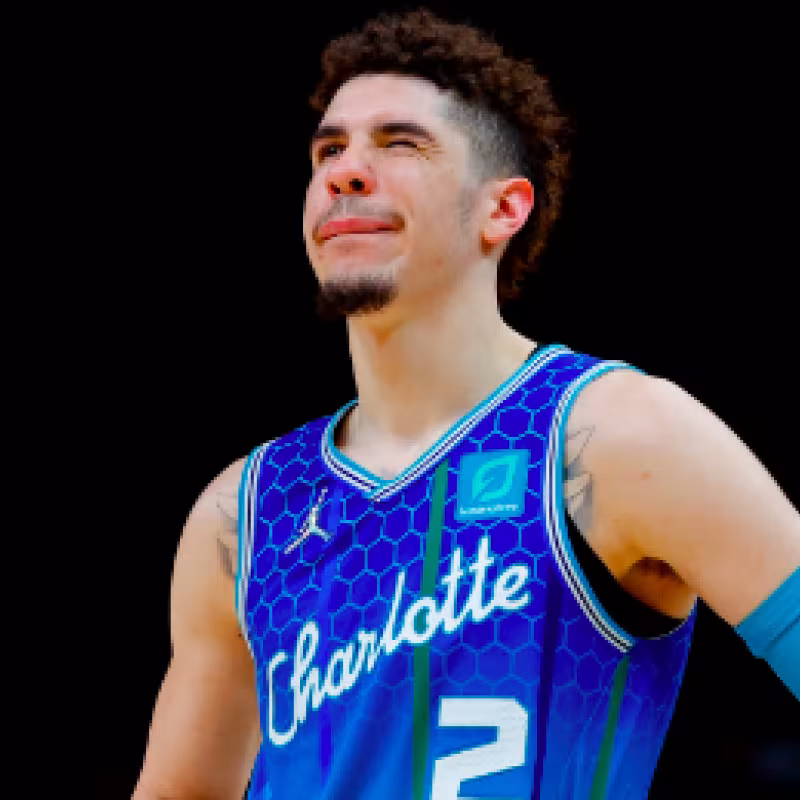 LaMelo Ball, jugador de Charlotte Hornets. 