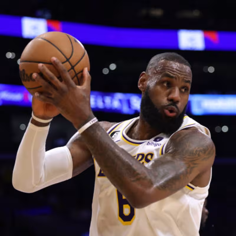 Lebron James, legado en Los Angeles Lakers. Foto: gettyimages
