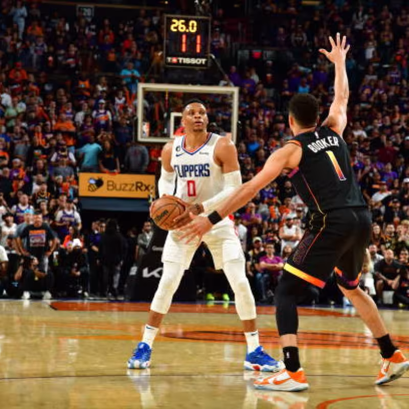 Russell Westbrook, clave en triunfo de Clippers. Foto: gettyimages