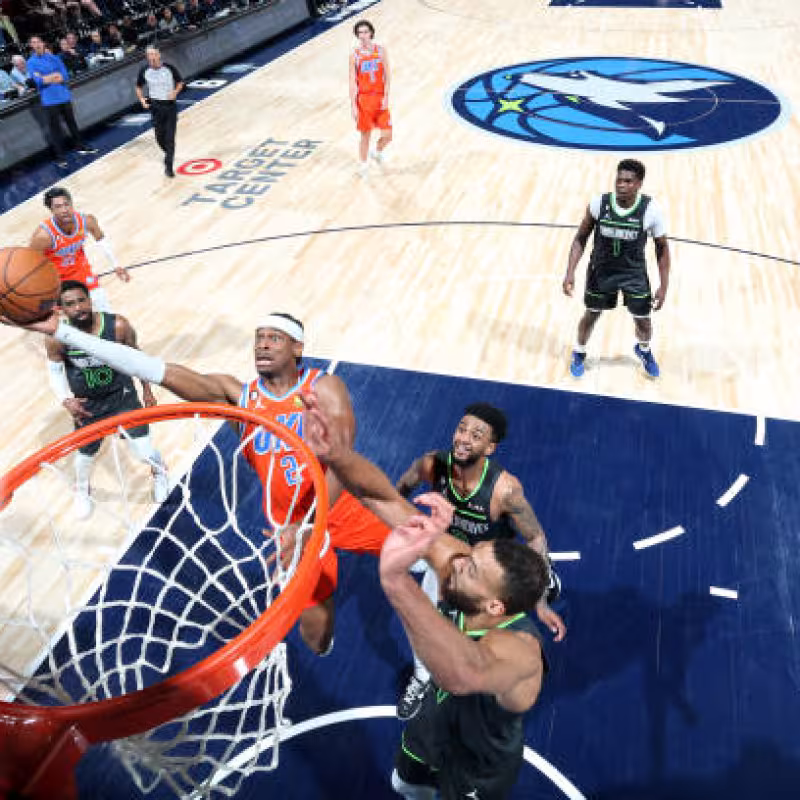 Shai-Gilgeous Alexander, brutal temporada sin playoffs. Foto: gettyimages