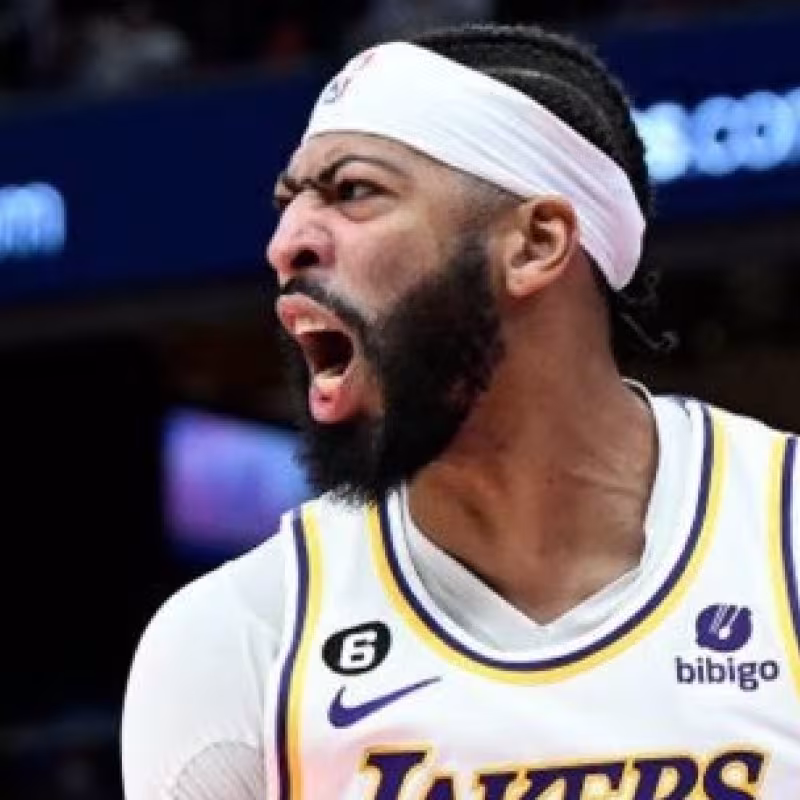 Anthony Davis, jugador de Los Angeles Lakers.