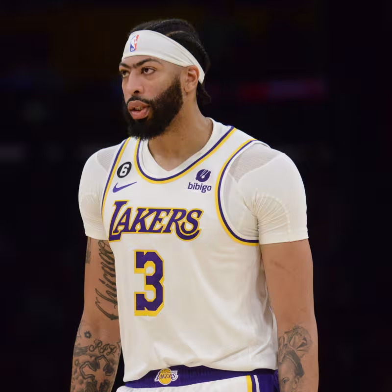 Anthony Davis, jugador de Los Angeles Lakers.