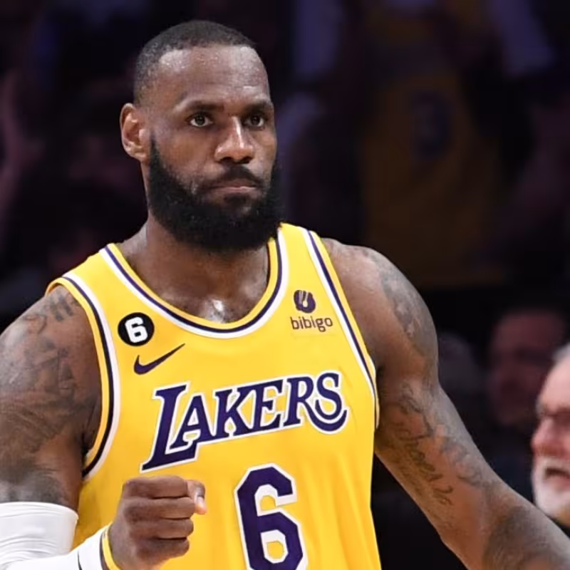 LeBron James, estrella de Los Angeles Lakers.