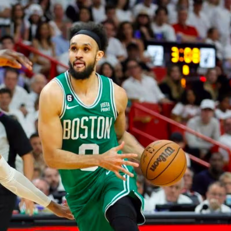 Derrick White, jugador de Boston Celtics. 