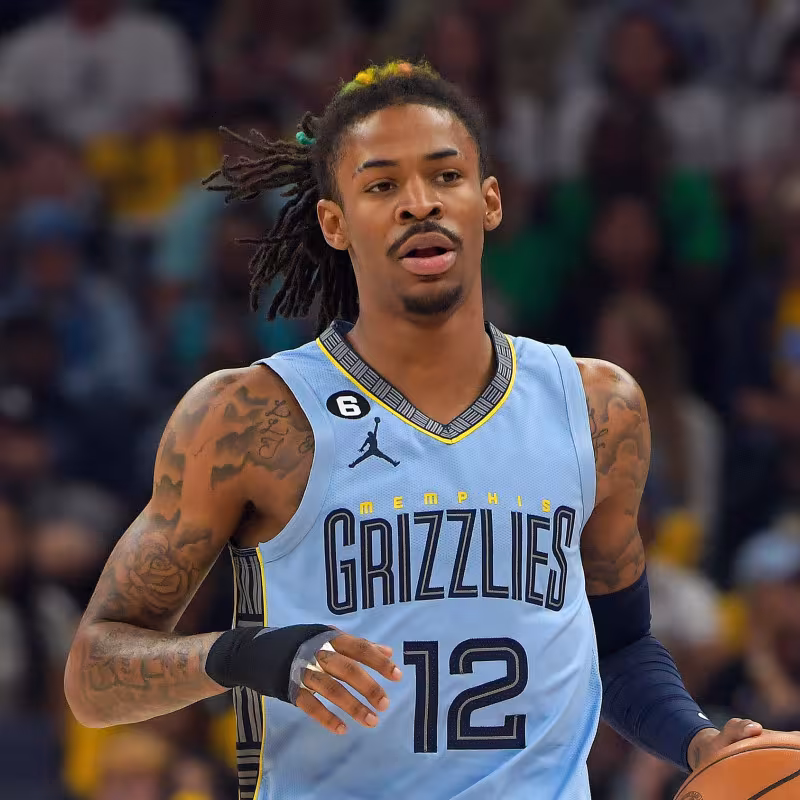 Ja Morant, estrella de Memphis Grizzlies. 