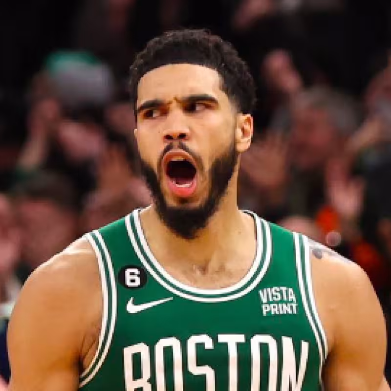 Jayson Tatum, estrella de Boston Celtics. 