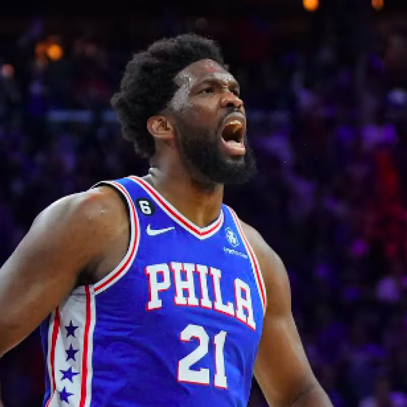 Joel Embiid, estrella de Philadelphia 76ers.