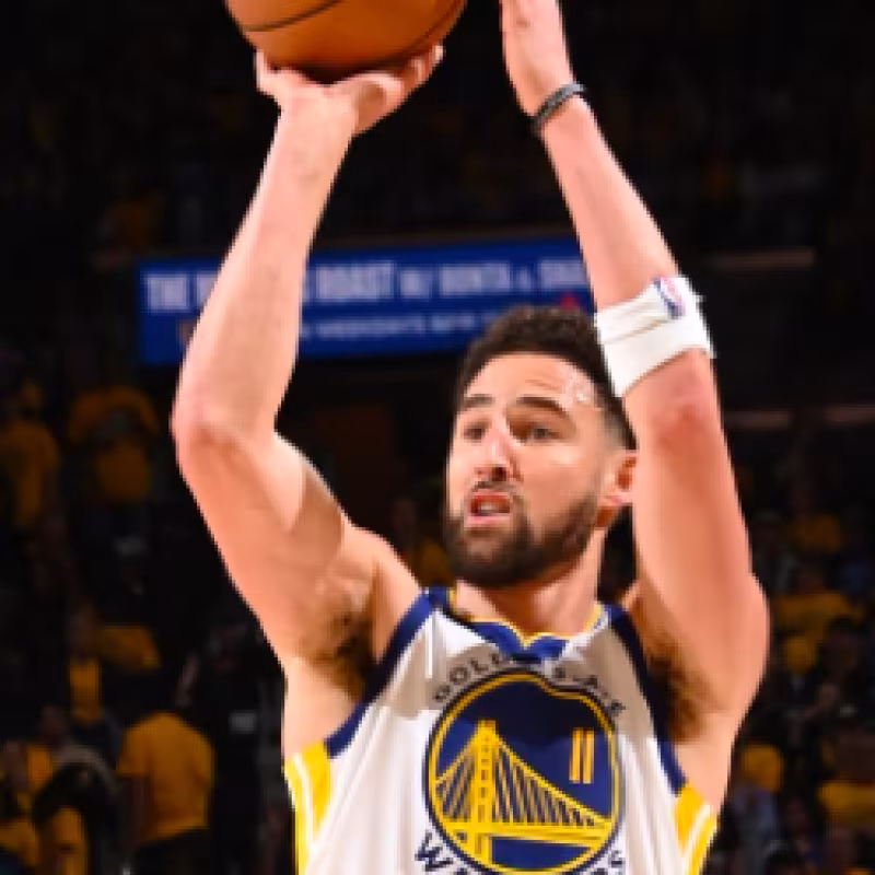 Klay Thompson, estrella de Golden State Warriors. 