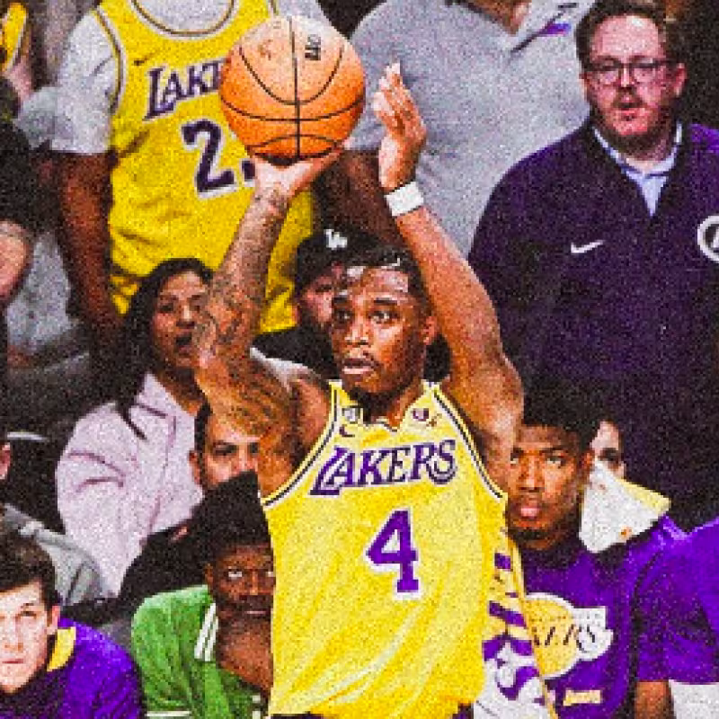 Lonnie Walkers, jugador de Los Angeles Lakers. 