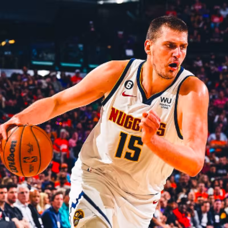 Nikola Jokic, estrella de Denver Nuggets.