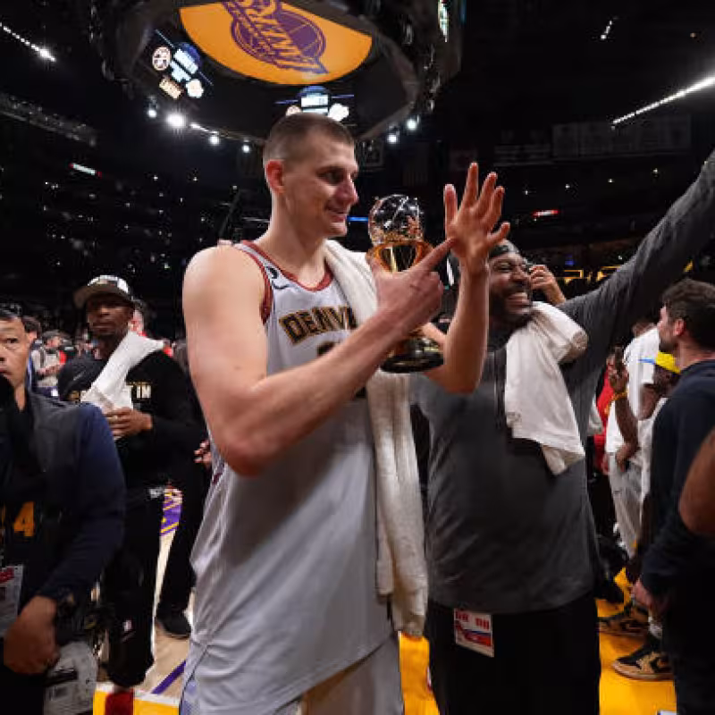 Nikola Jokic, favoritismo Denver Nuggets. Foto: gettyimages