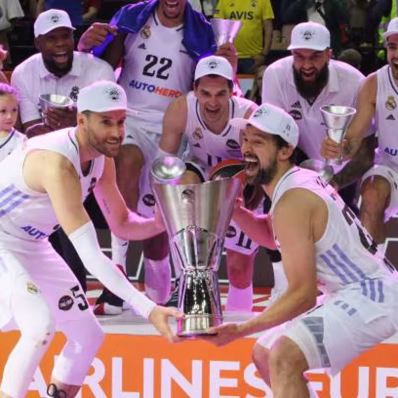 Rudy, Chacho y Llull, leyendas baloncesto. Foto: gettyimages