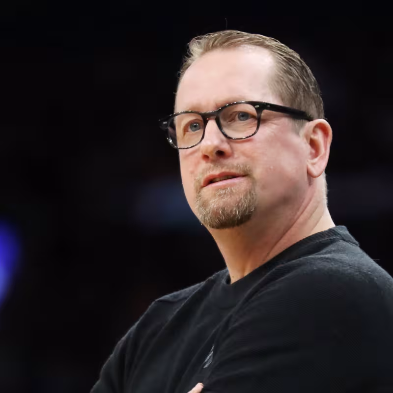 Nick Nurse, entrenador de Philadelphia 76ers.