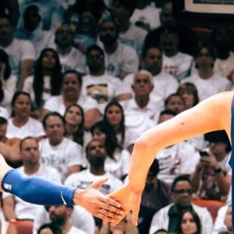 Jamal Murray y Nikola Jokic, estrellas de Denver Nuggets.