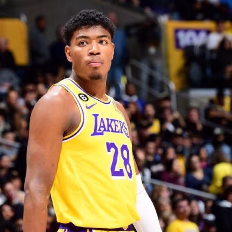 Rui Hachimura, jugador de Los Angeles Lakers.