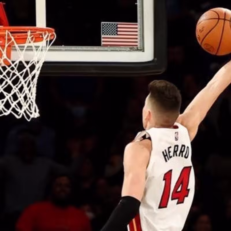 Tyler Herro, jugador de Miami Heat.