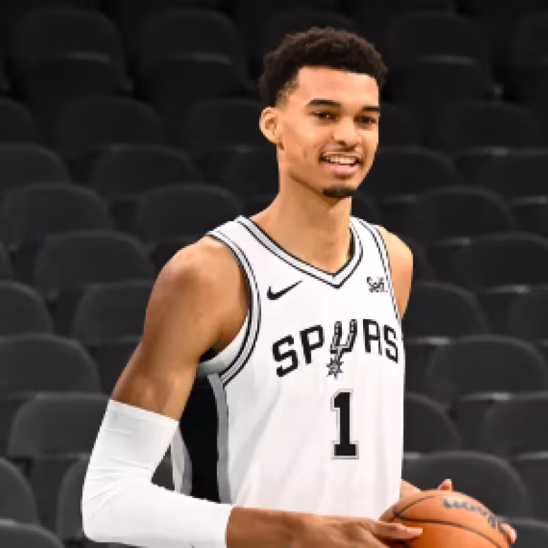 Victor Wembanyama jugará en San Antonio Spurs. 