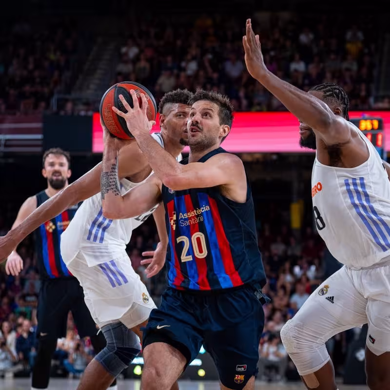 F.C. Barcelona Basket vs Real Madrid.