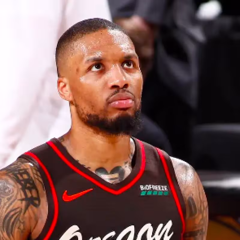 Damian Lillard, estrella de Portland Trail Blazers que suena para los Heat.