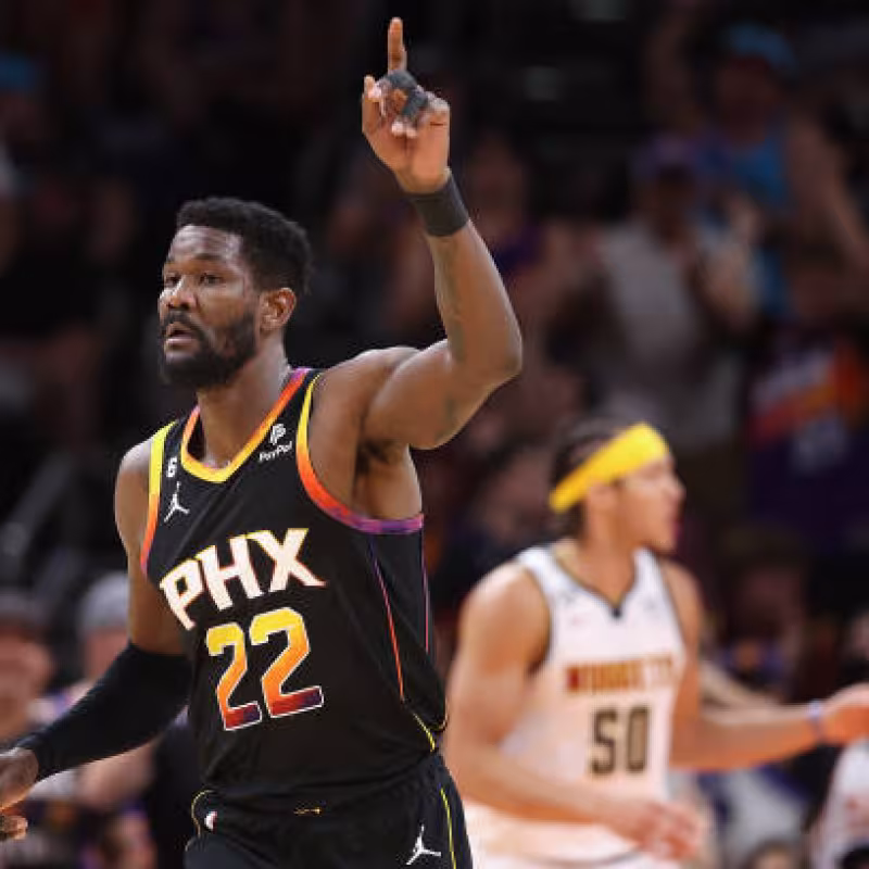 DeAndre Ayton, futuro en Phoenix Suns. Foto: gettyimages