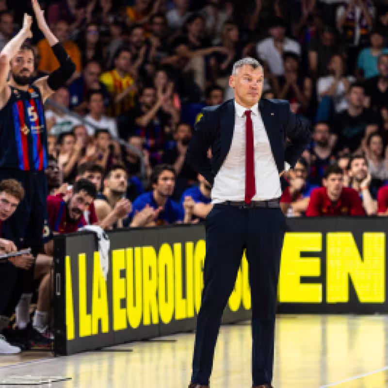 Jasikevicius, entrenador del FC Barcelona.