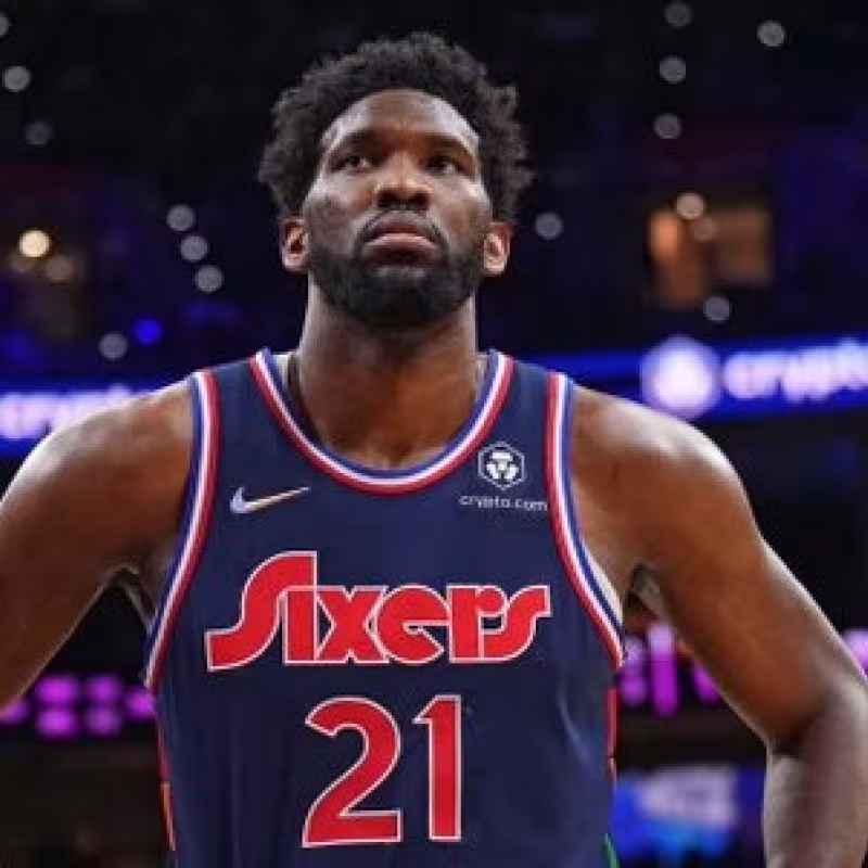 Joel Embiid, jugador de Philadelphia 76ers.