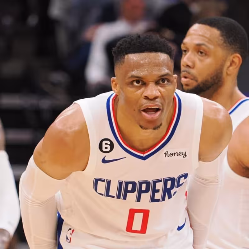 Russell Westbrook, jugador de Los Angeles Clippers.