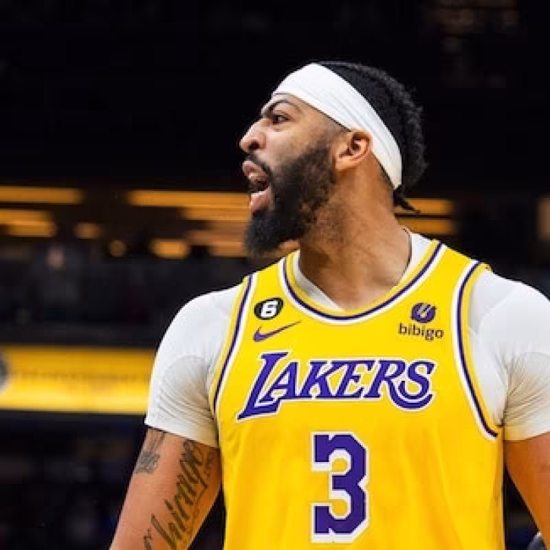 Anthony Davis, jugador de Los Angeles Lakers.