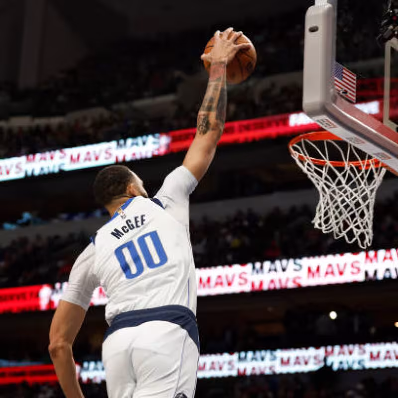 JaVale McGee, decisión Mavs. Foto: gettyimages