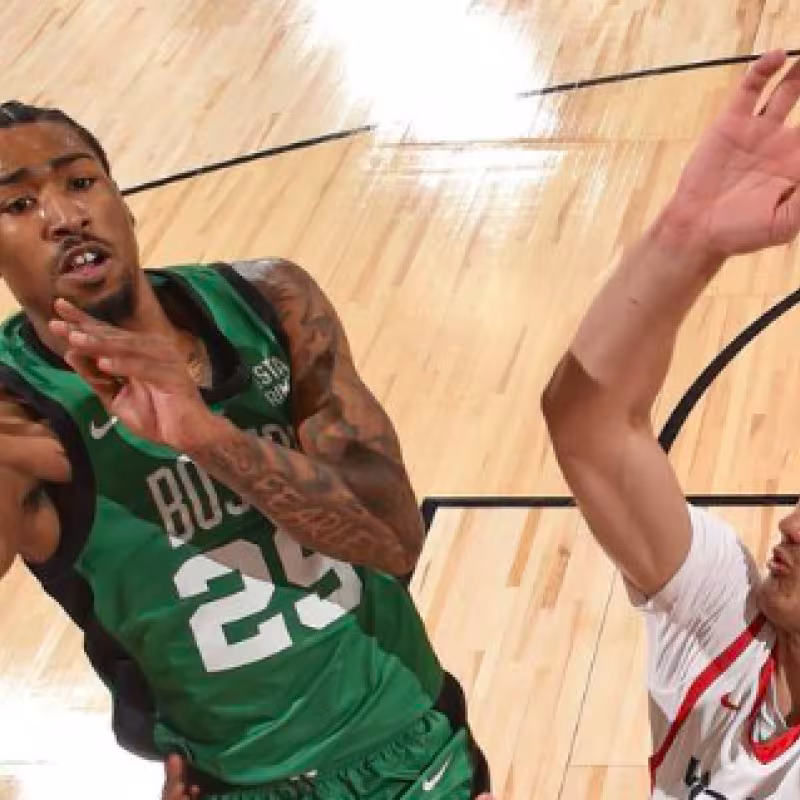 Jay Scrubb está jugando la Summer League con Boston. 