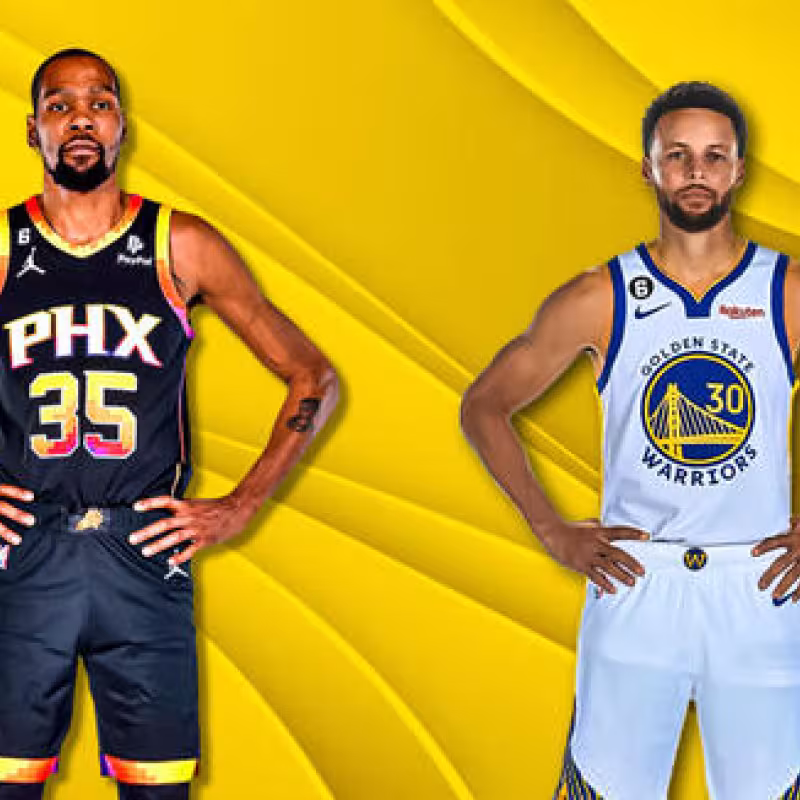 Kevin Durant y Stephen Curry